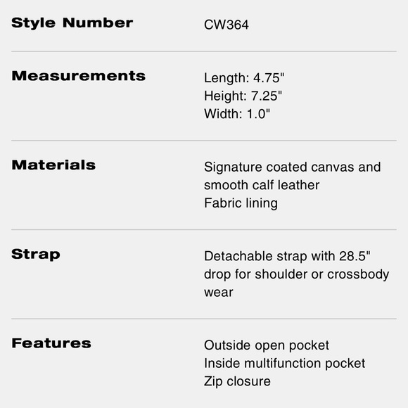 Coach Men’s Aden Crossbody Bag in Signature Canvas tan - Picture 6 of 12